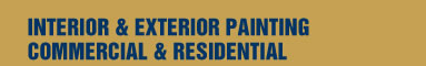 Interior & Exterior Painting